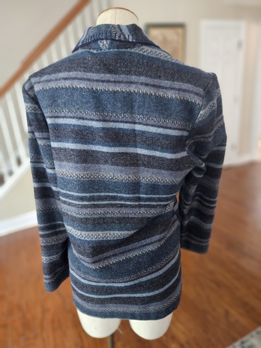 VTG 80s David Paul Wool Blend Jacket Small - Picture 3 of 5